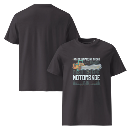 Snore Like a Saw – Lustiges Bio-Schlafshirt