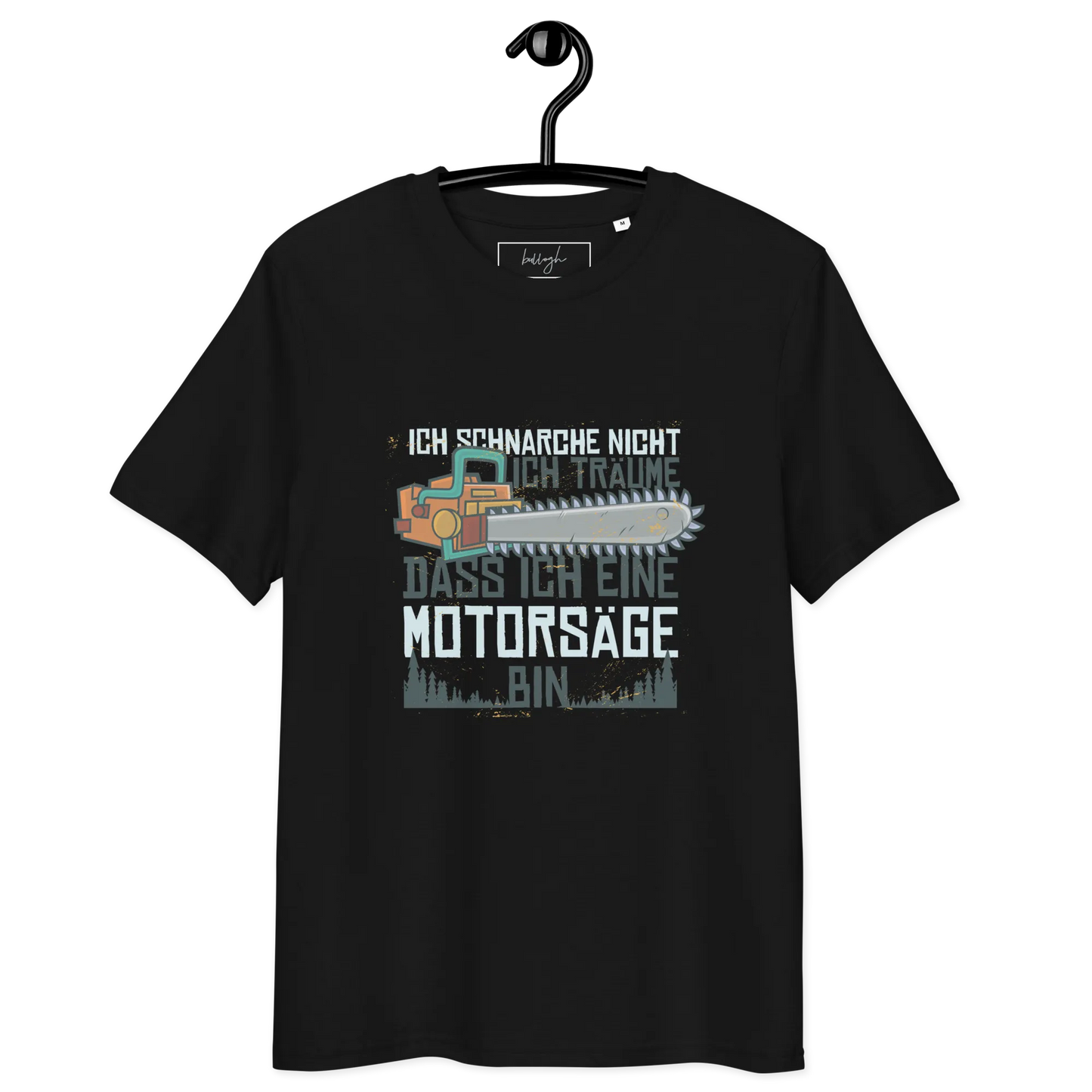 Snore Like a Saw – Lustiges Bio-Schlafshirt