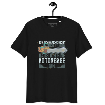 Snore Like a Saw – Lustiges Bio-Schlafshirt