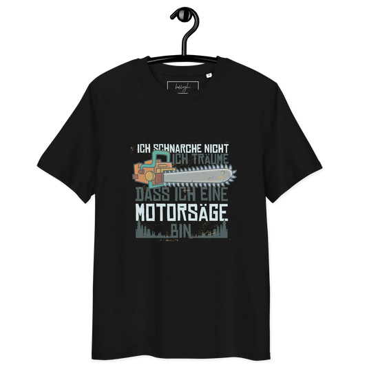 Snore Like a Saw – Lustiges Bio-Schlafshirt