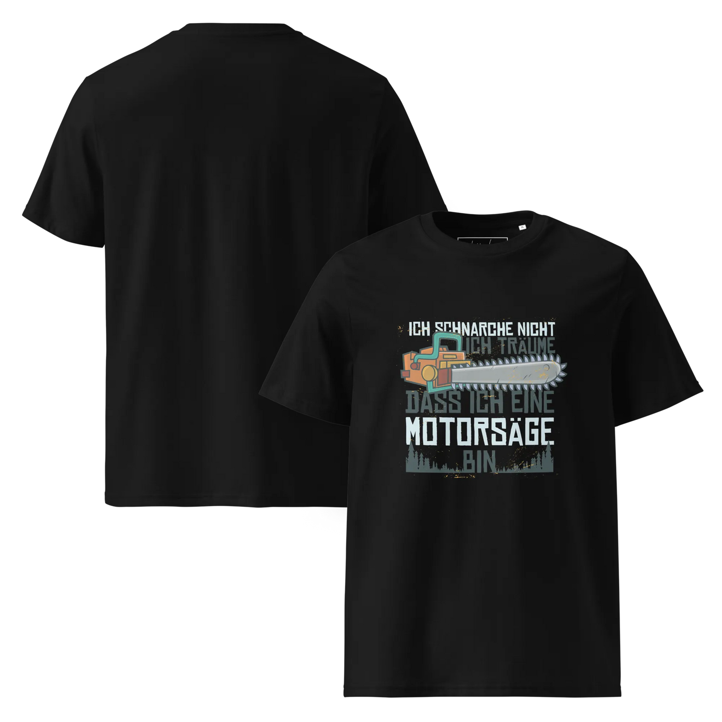 Snore Like a Saw – Lustiges Bio-Schlafshirt