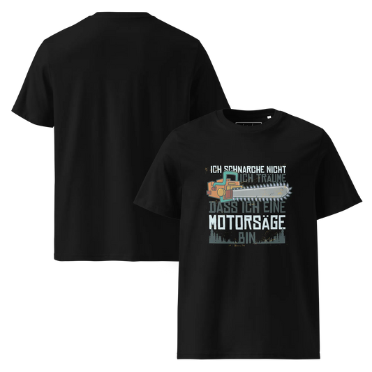 Snore Like a Saw – Lustiges Bio-Schlafshirt