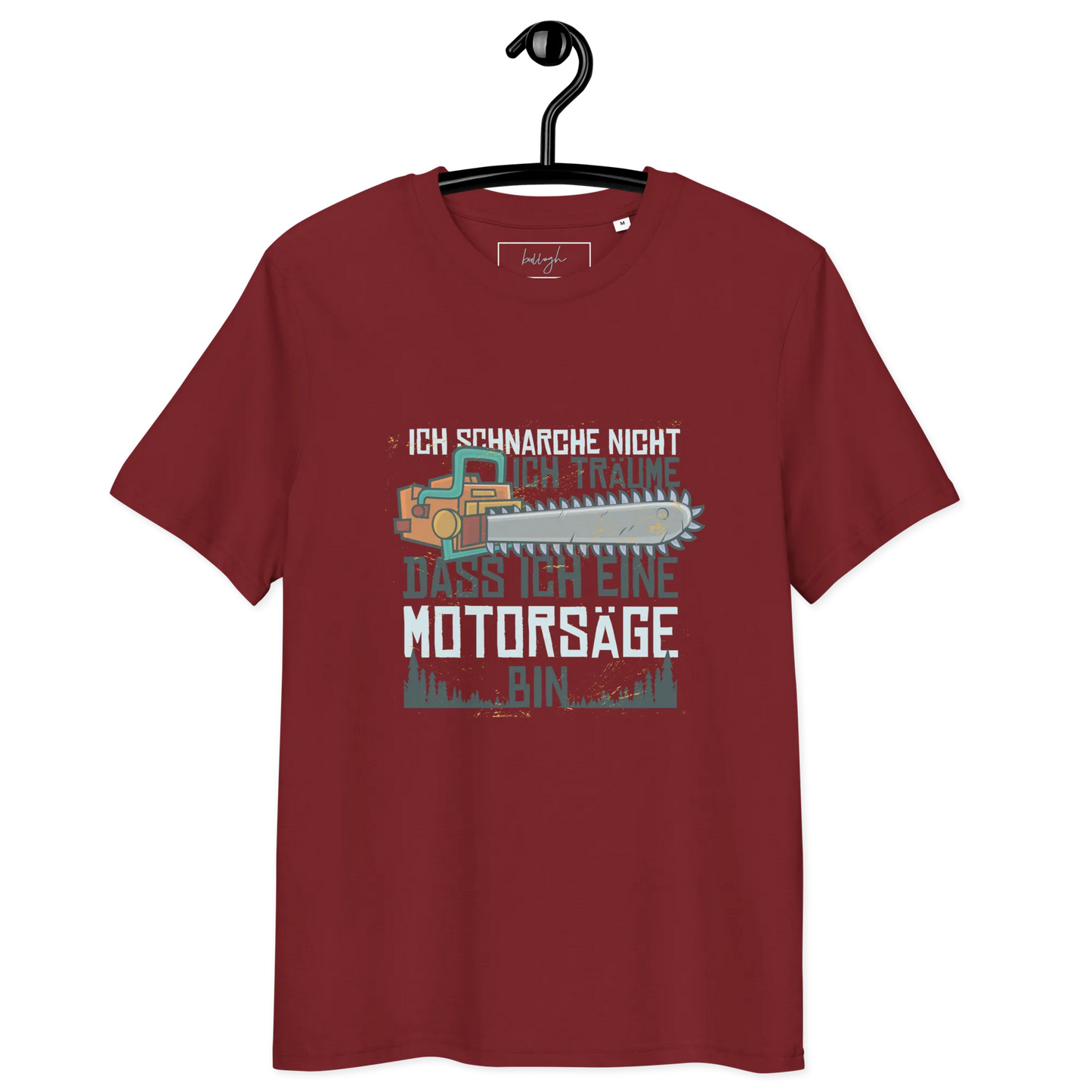 Snore Like a Saw – Lustiges Bio-Schlafshirt