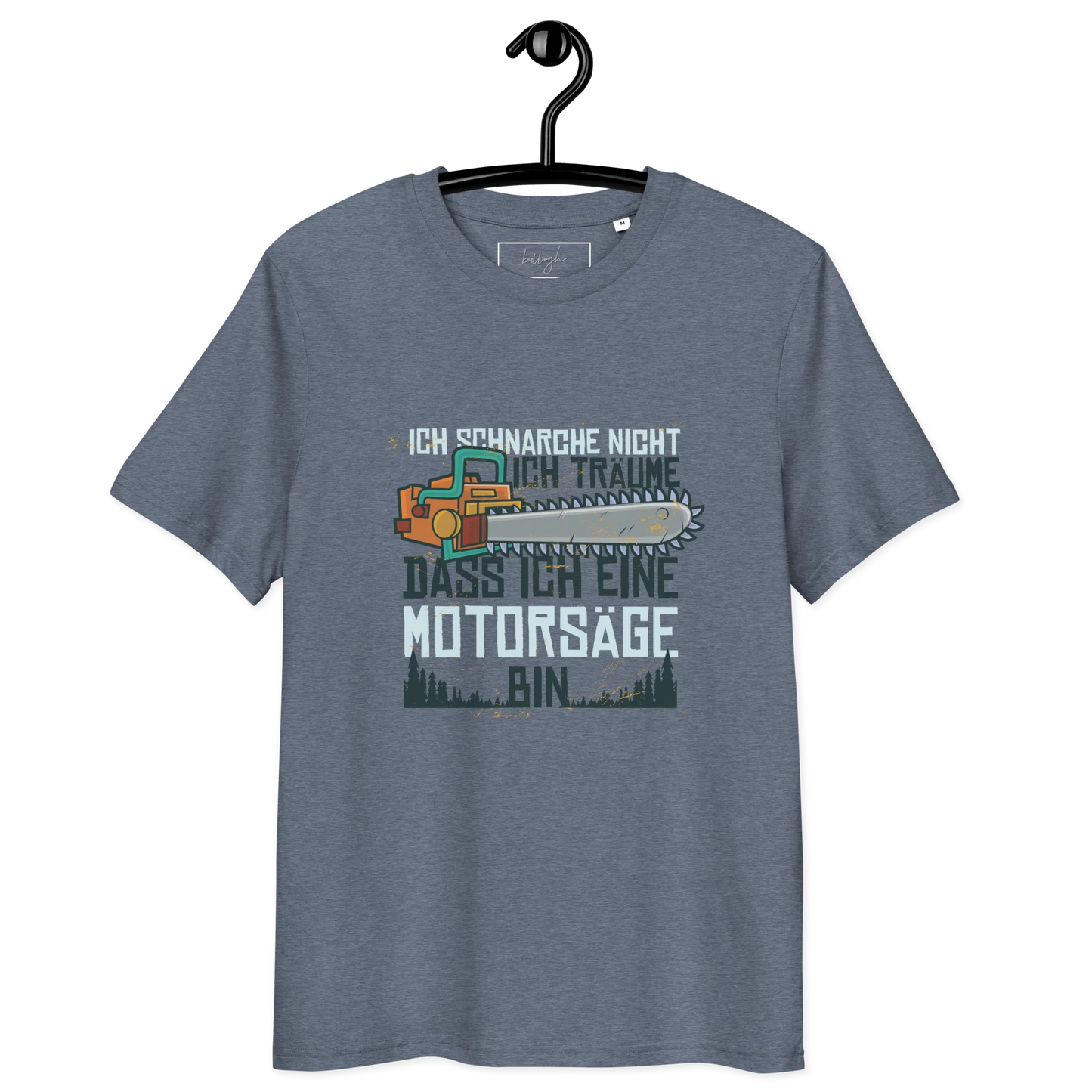Snore Like a Saw – Lustiges Bio-Schlafshirt
