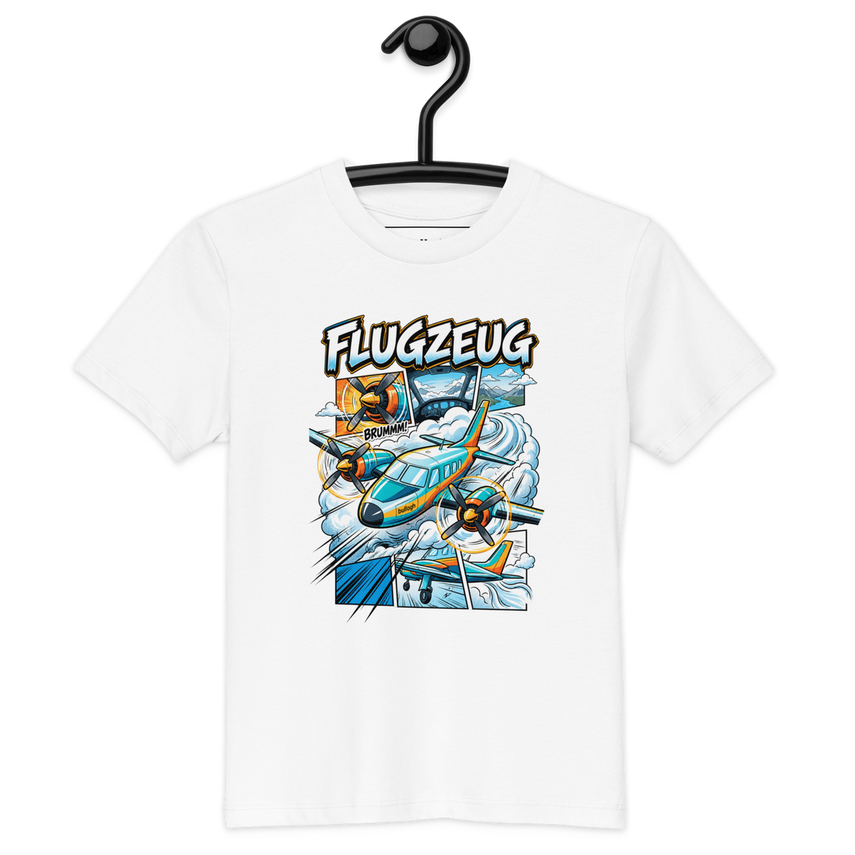 Hubschrauber - Kinder T-Shirts aus Bio Baumwolle