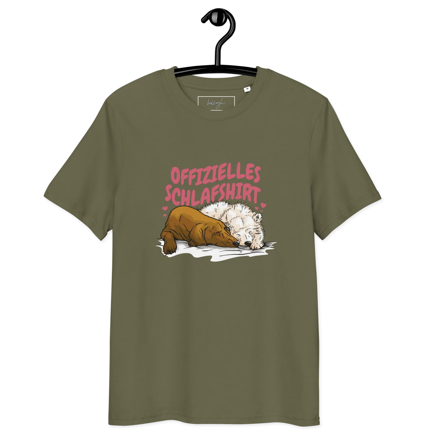 Schlafshirt Two Dog – Bio-Baumwolle für Hundeliebhaber