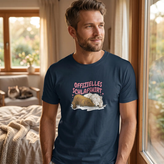 Schlafshirt Two Dog – Bio-Baumwolle für Hundeliebhaber