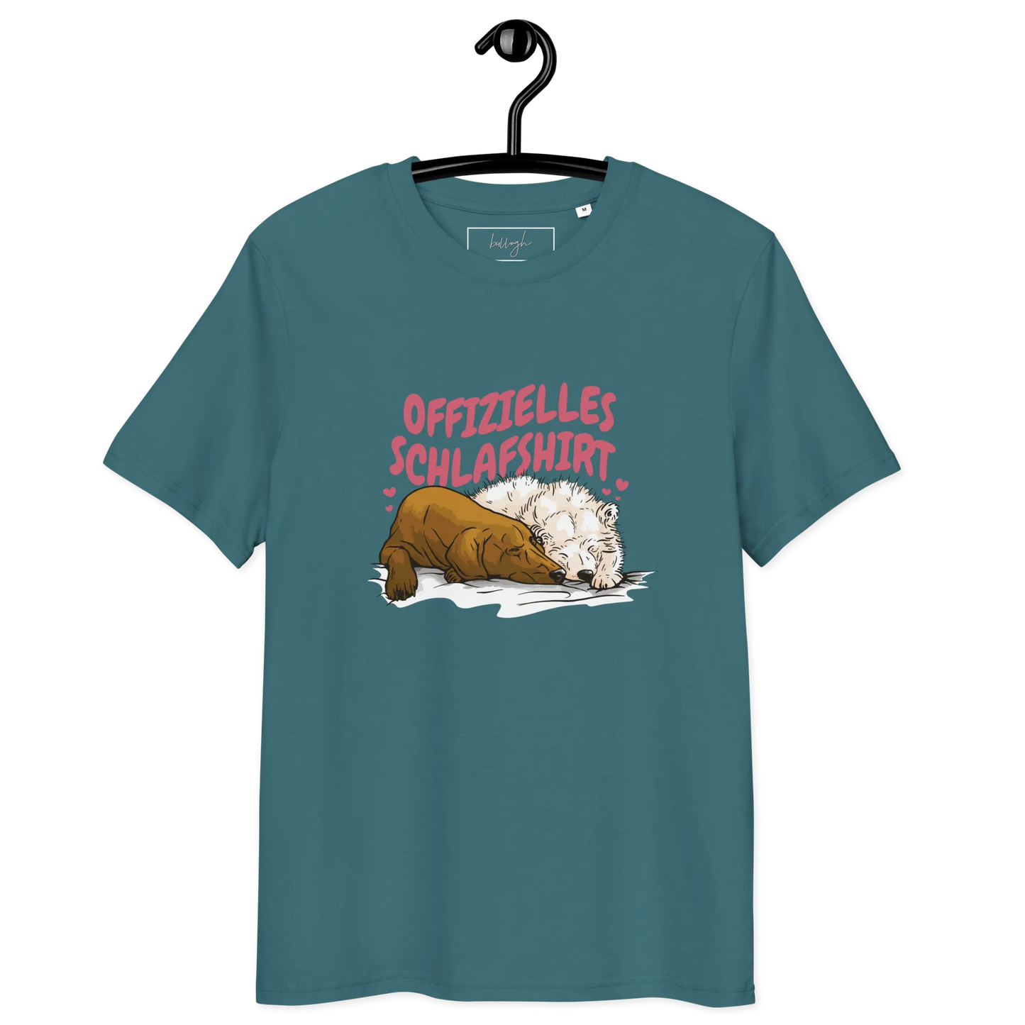 Schlafshirt Two Dog – Bio-Baumwolle für Hundeliebhaber