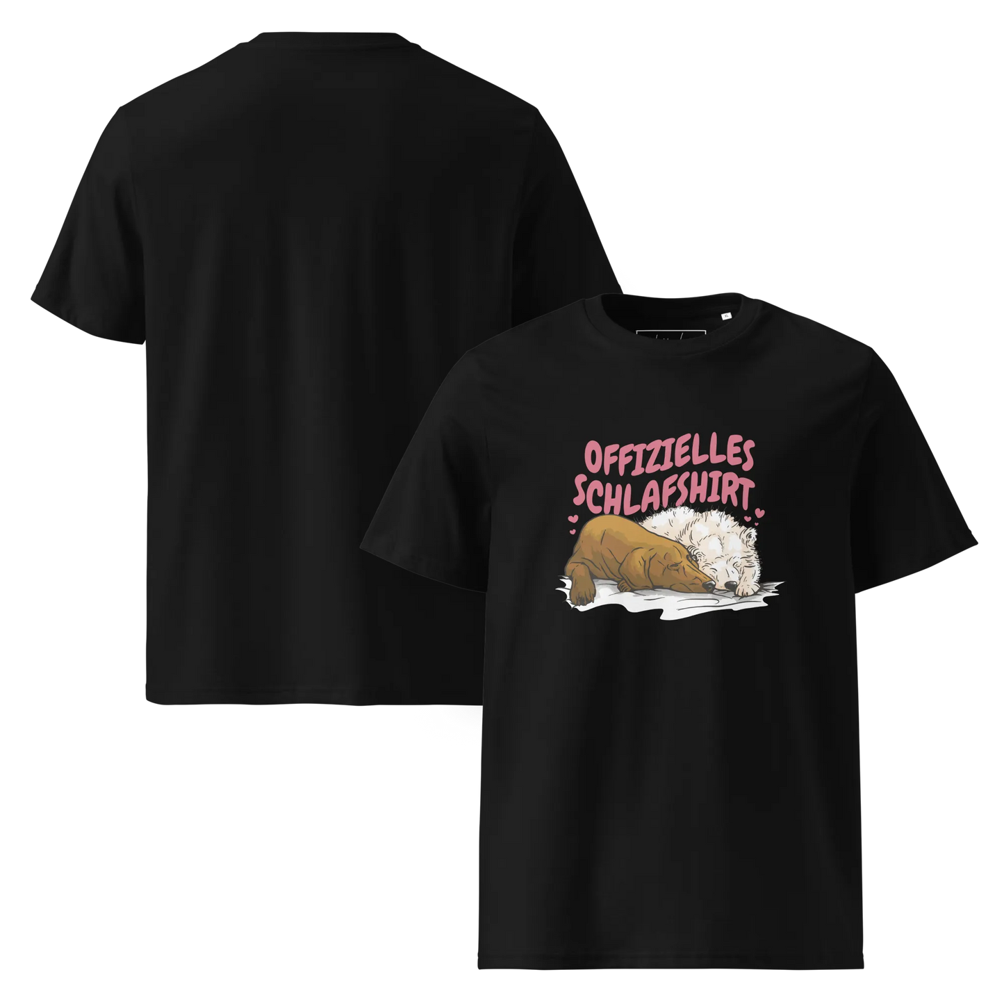 Schlafshirt Two Dog – Bio-Baumwolle für Hundeliebhaber