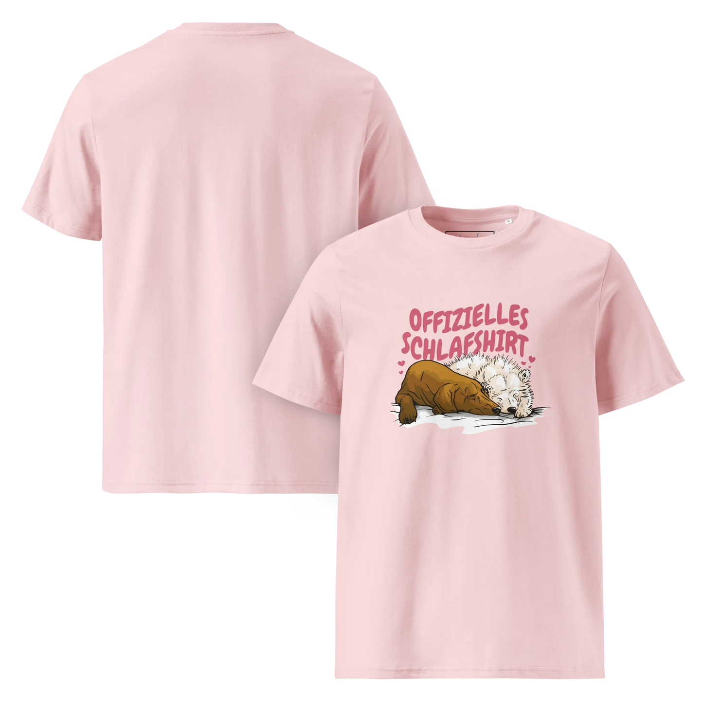 Schlafshirt Two Dog – Bio-Baumwolle für Hundeliebhaber