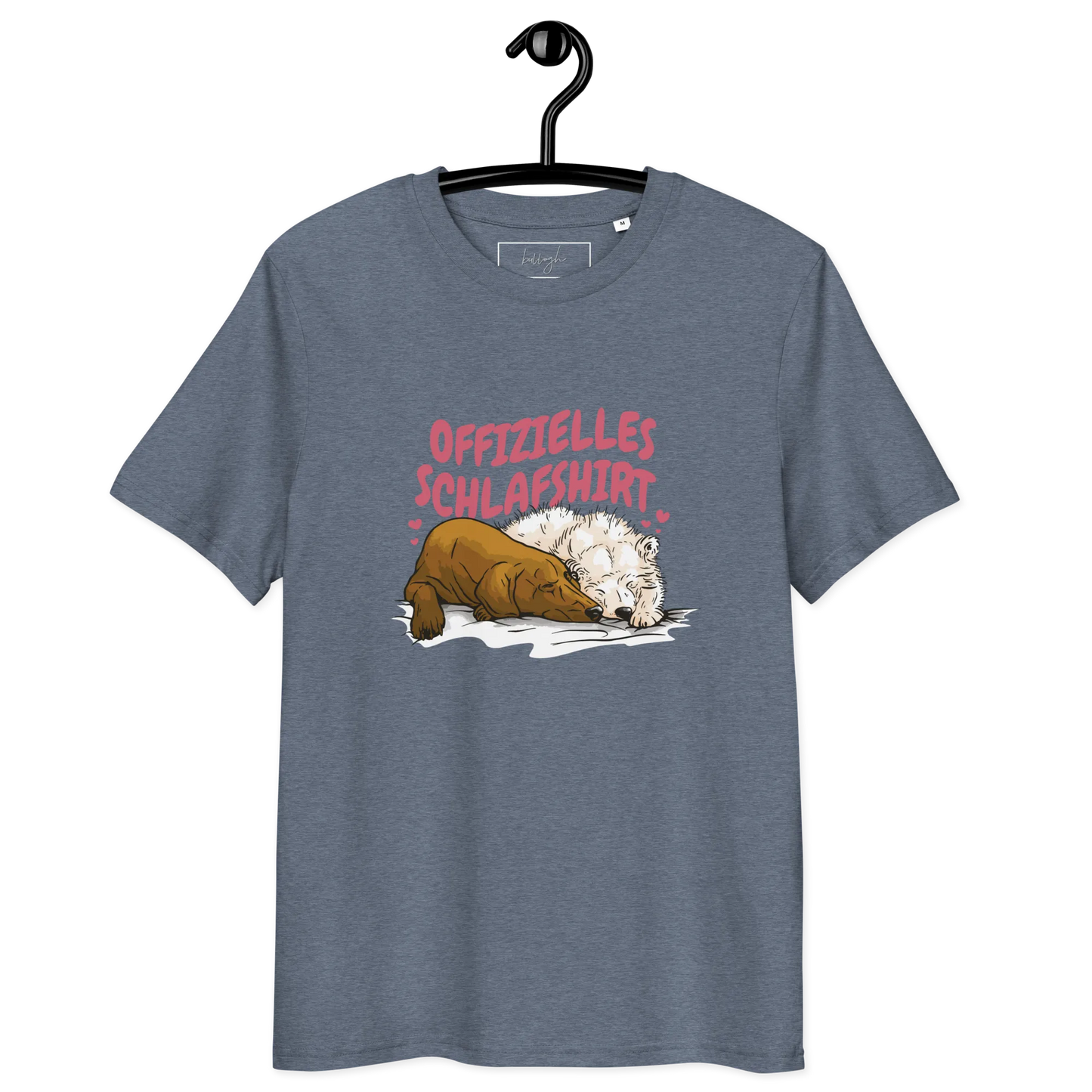 Schlafshirt Two Dog – Bio-Baumwolle für Hundeliebhaber