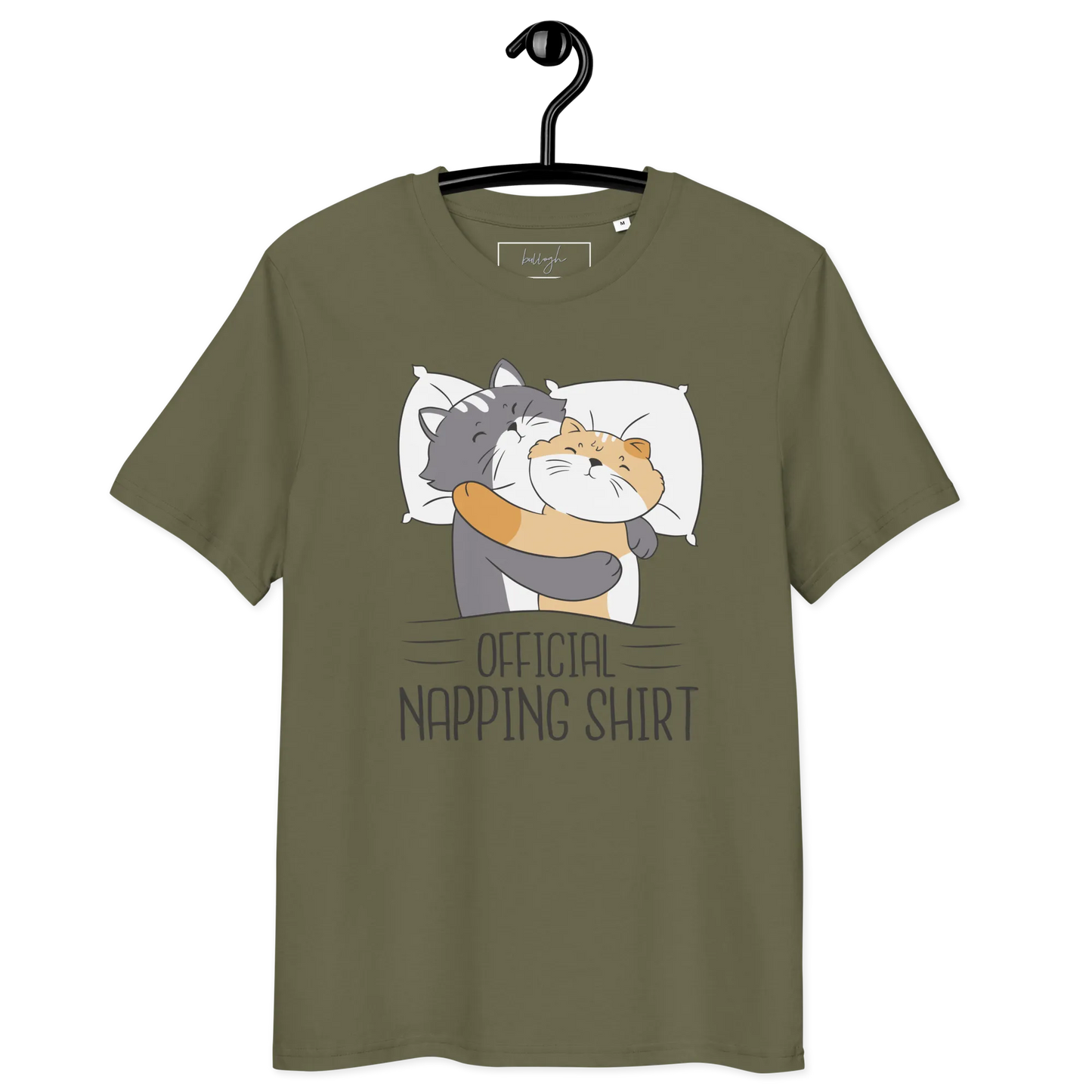 Offizielles Schlafshirt Katzen – Bio-Baumwolle für Katzenliebhaber