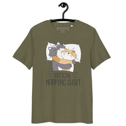 Offizielles Schlafshirt Katzen – Bio-Baumwolle für Katzenliebhaber
