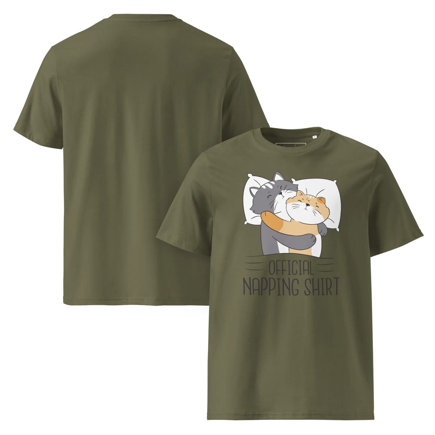 Offizielles Schlafshirt Katzen – Bio-Baumwolle für Katzenliebhaber