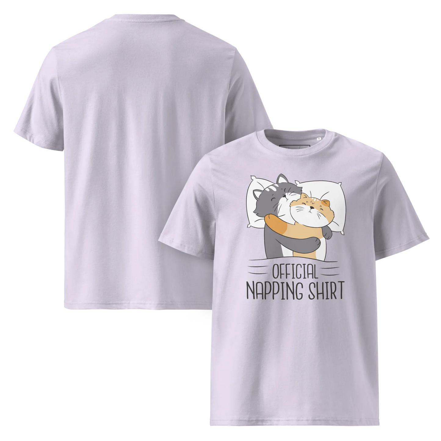 Offizielles Schlafshirt Katzen – Bio-Baumwolle für Katzenliebhaber