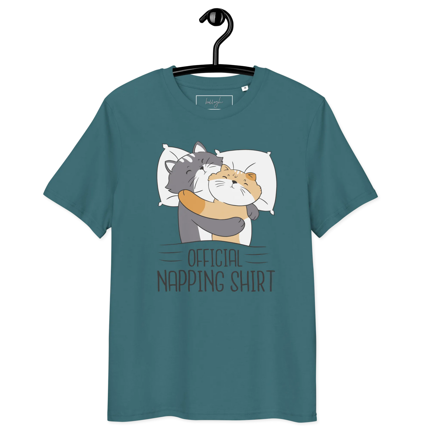 Offizielles Schlafshirt Katzen – Bio-Baumwolle für Katzenliebhaber