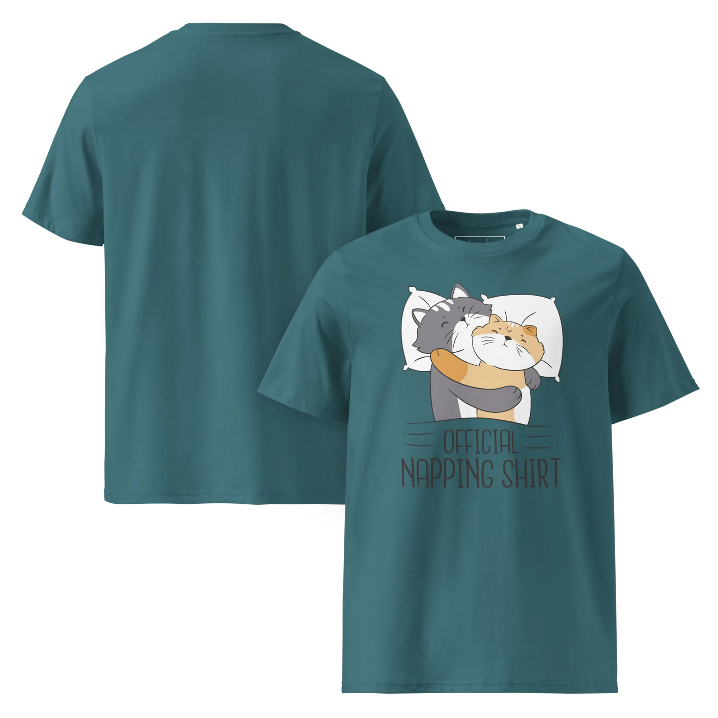 Offizielles Schlafshirt Katzen – Bio-Baumwolle für Katzenliebhaber
