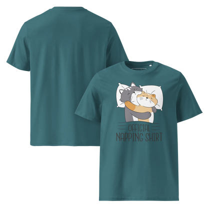 Offizielles Schlafshirt Katzen – Bio-Baumwolle für Katzenliebhaber