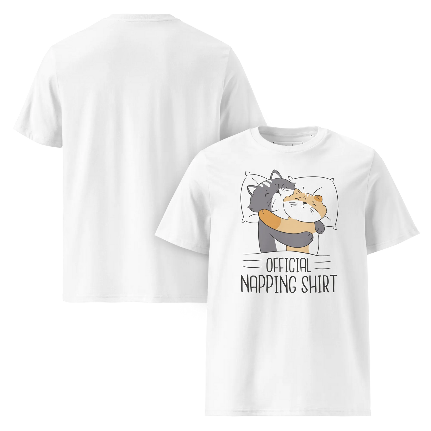 Offizielles Schlafshirt Katzen – Bio-Baumwolle für Katzenliebhaber