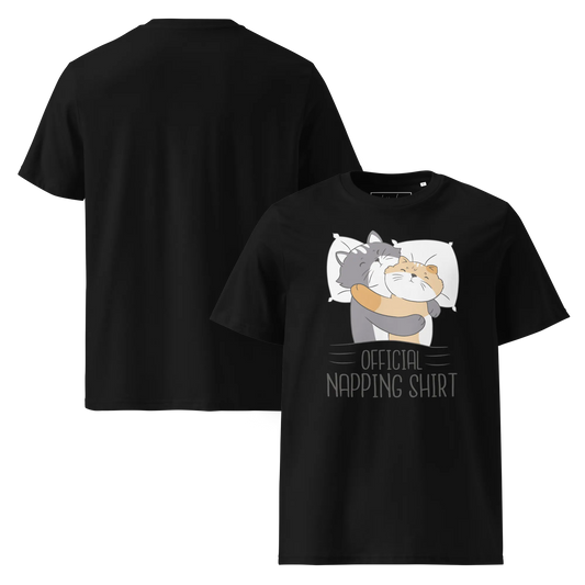 Offizielles Schlafshirt Katzen – Bio-Baumwolle für Katzenliebhaber