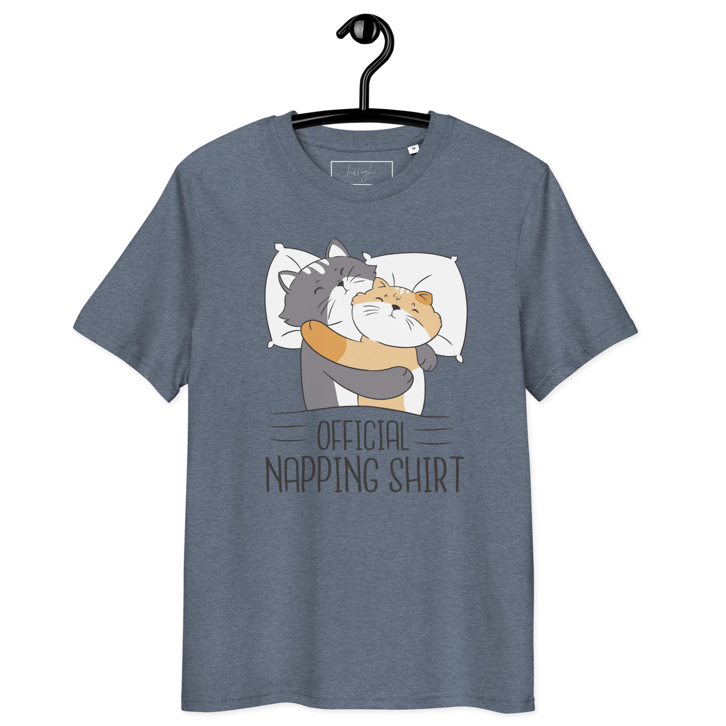 Offizielles Schlafshirt Katzen – Bio-Baumwolle für Katzenliebhaber