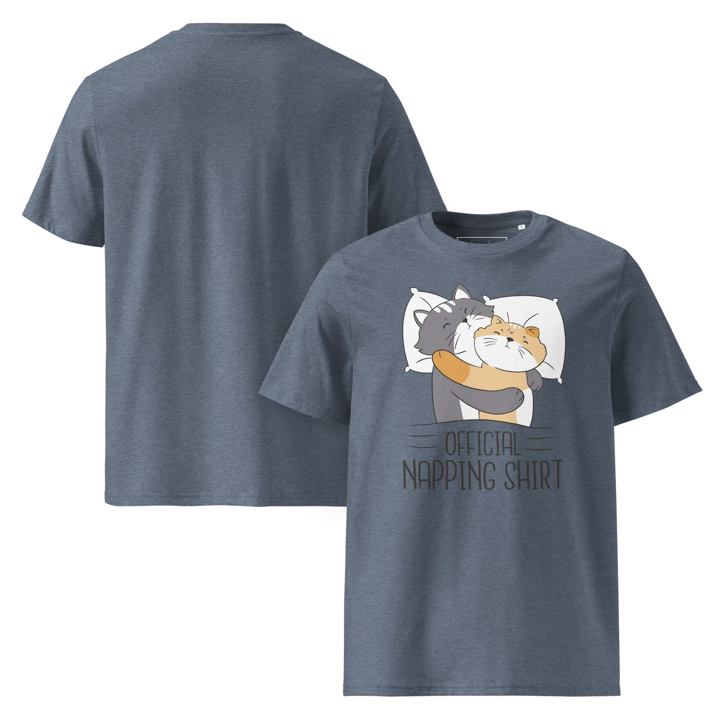 Offizielles Schlafshirt Katzen – Bio-Baumwolle für Katzenliebhaber