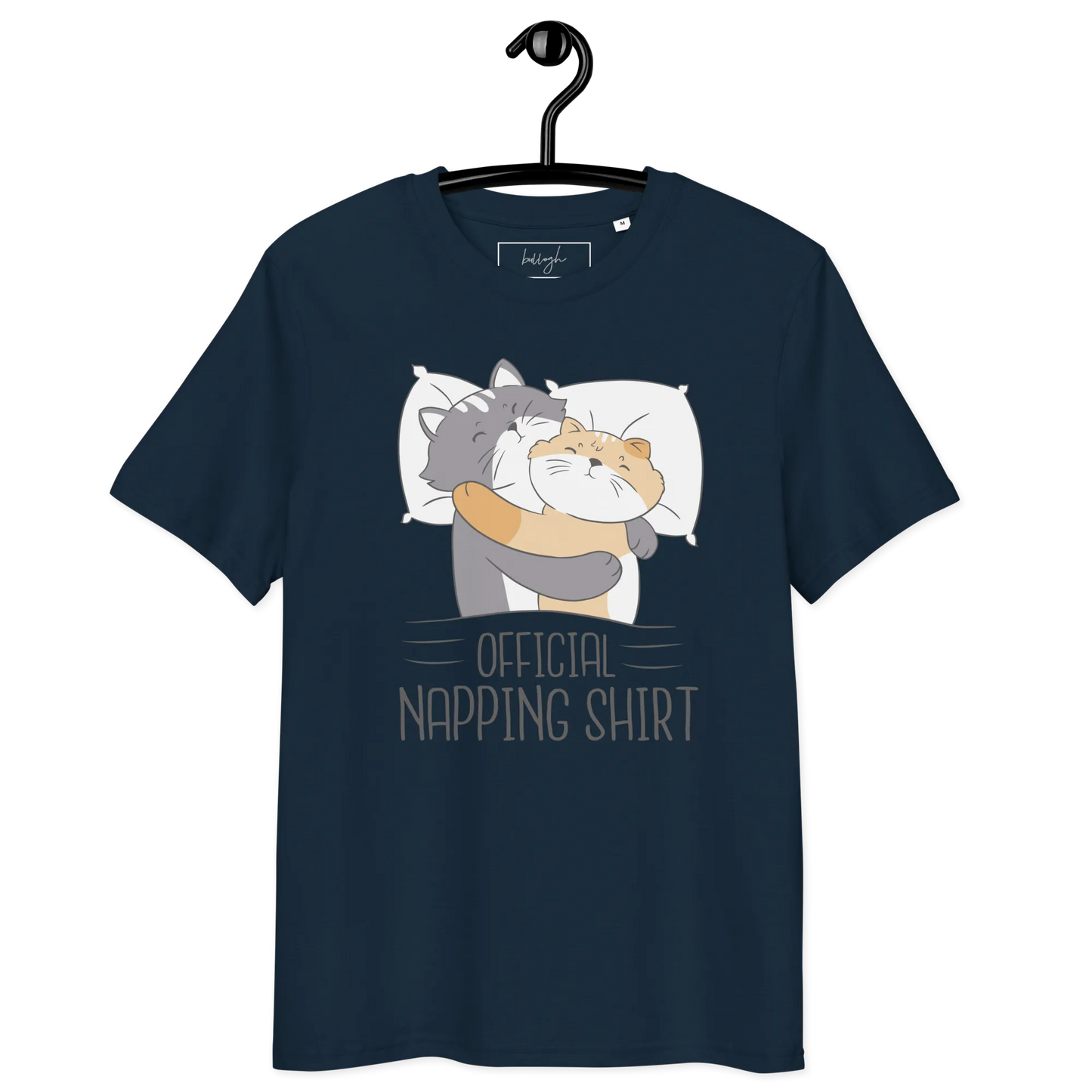 Offizielles Schlafshirt Katzen – Bio-Baumwolle für Katzenliebhaber