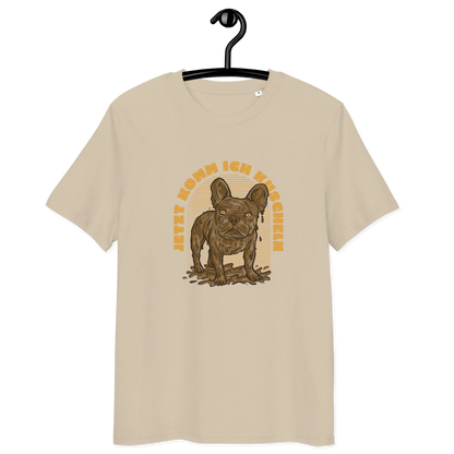 Frenchie will Kuscheln – T-Shirt aus Bio Baumwolle