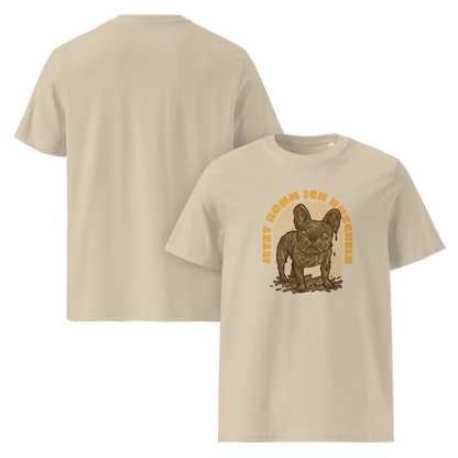 Frenchie will Kuscheln – T-Shirt aus Bio Baumwolle