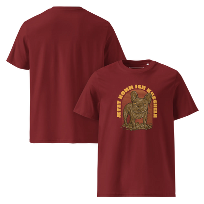 Frenchie will Kuscheln – T-Shirt aus Bio Baumwolle