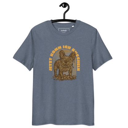 Frenchie will Kuscheln – T-Shirt aus Bio Baumwolle