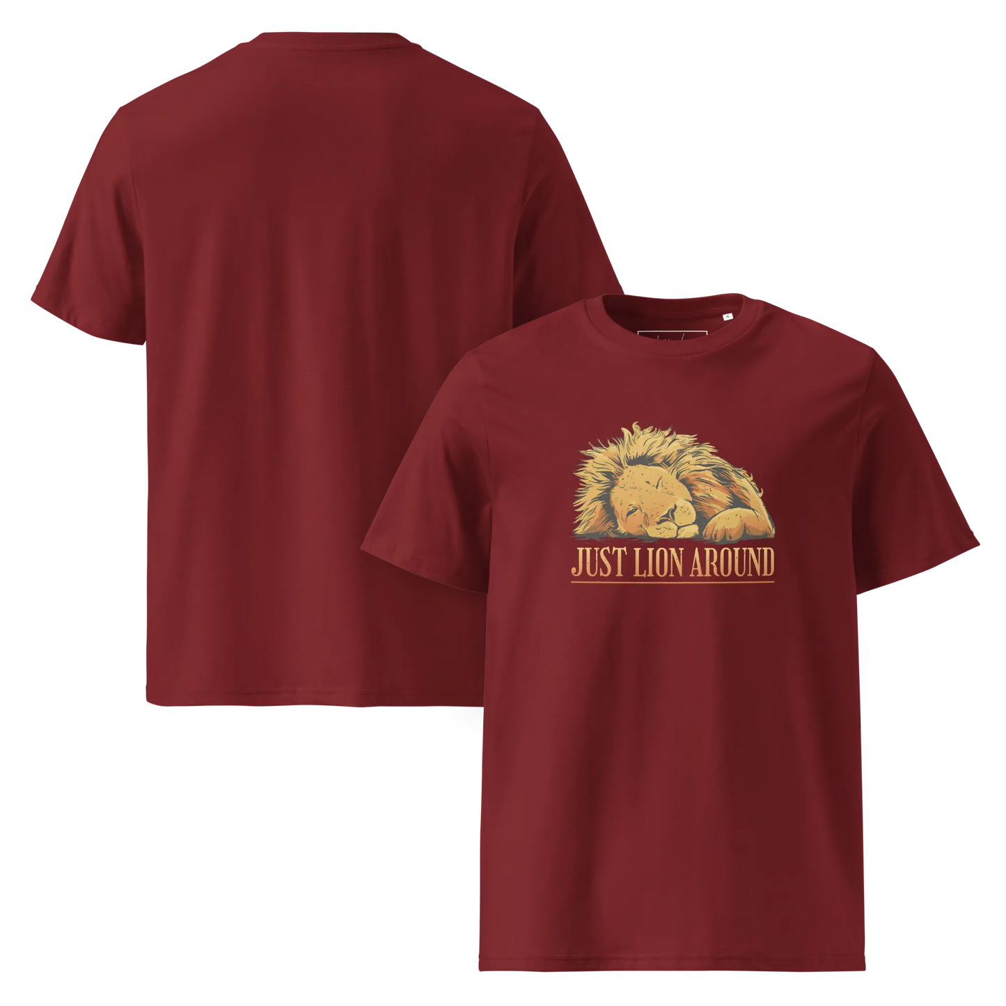 Just Lion Around – Löwen Bio-Schlafshirt für Langschläfer