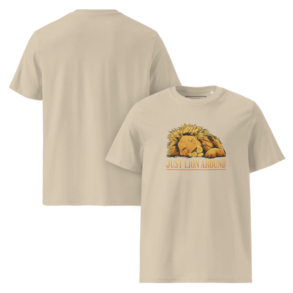 Just Lion Around – Löwen Bio-Schlafshirt für Langschläfer