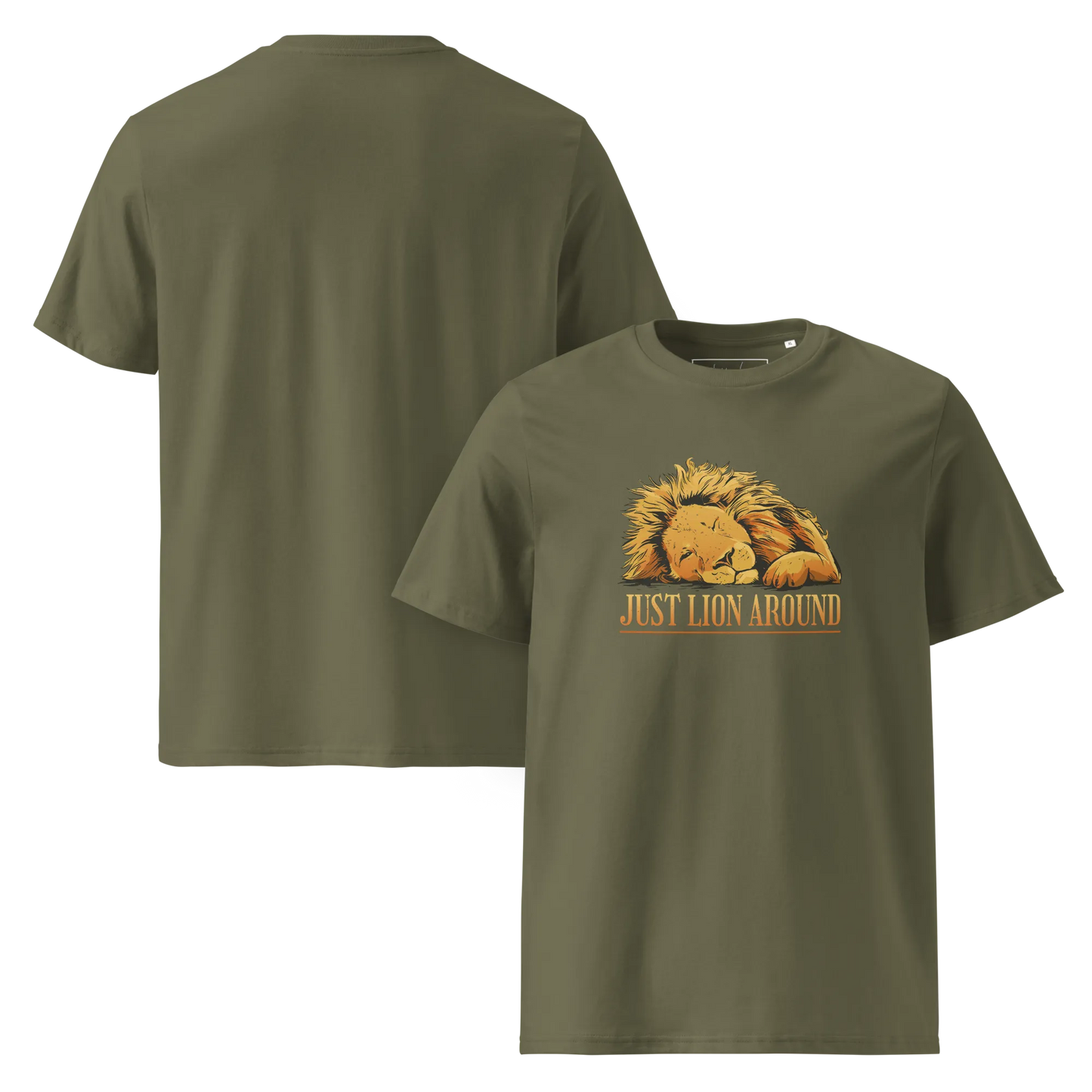 Just Lion Around – Löwen Bio-Schlafshirt für Langschläfer