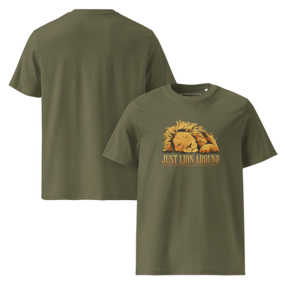 Just Lion Around – Löwen Bio-Schlafshirt für Langschläfer