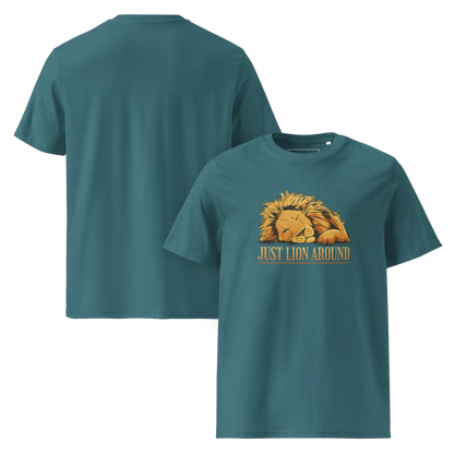 Just Lion Around – Löwen Bio-Schlafshirt für Langschläfer