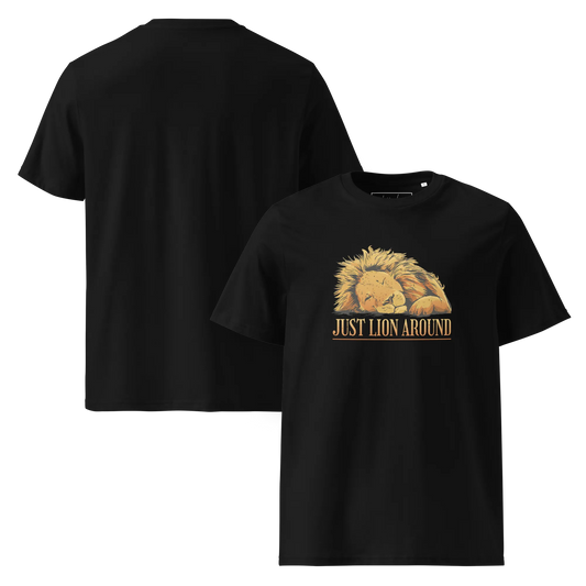 Just Lion Around – Löwen Bio-Schlafshirt für Langschläfer