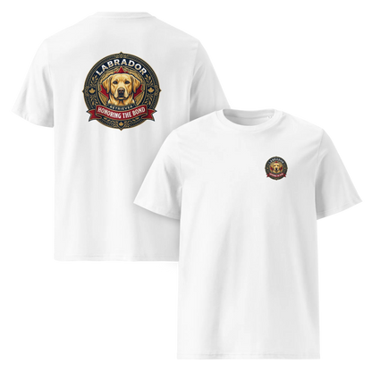Labrador Dog Badge – Bio-T-Shirt