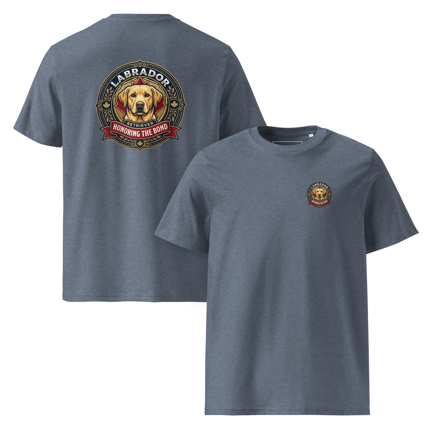 Labrador Dog Badge – Bio-T-Shirt