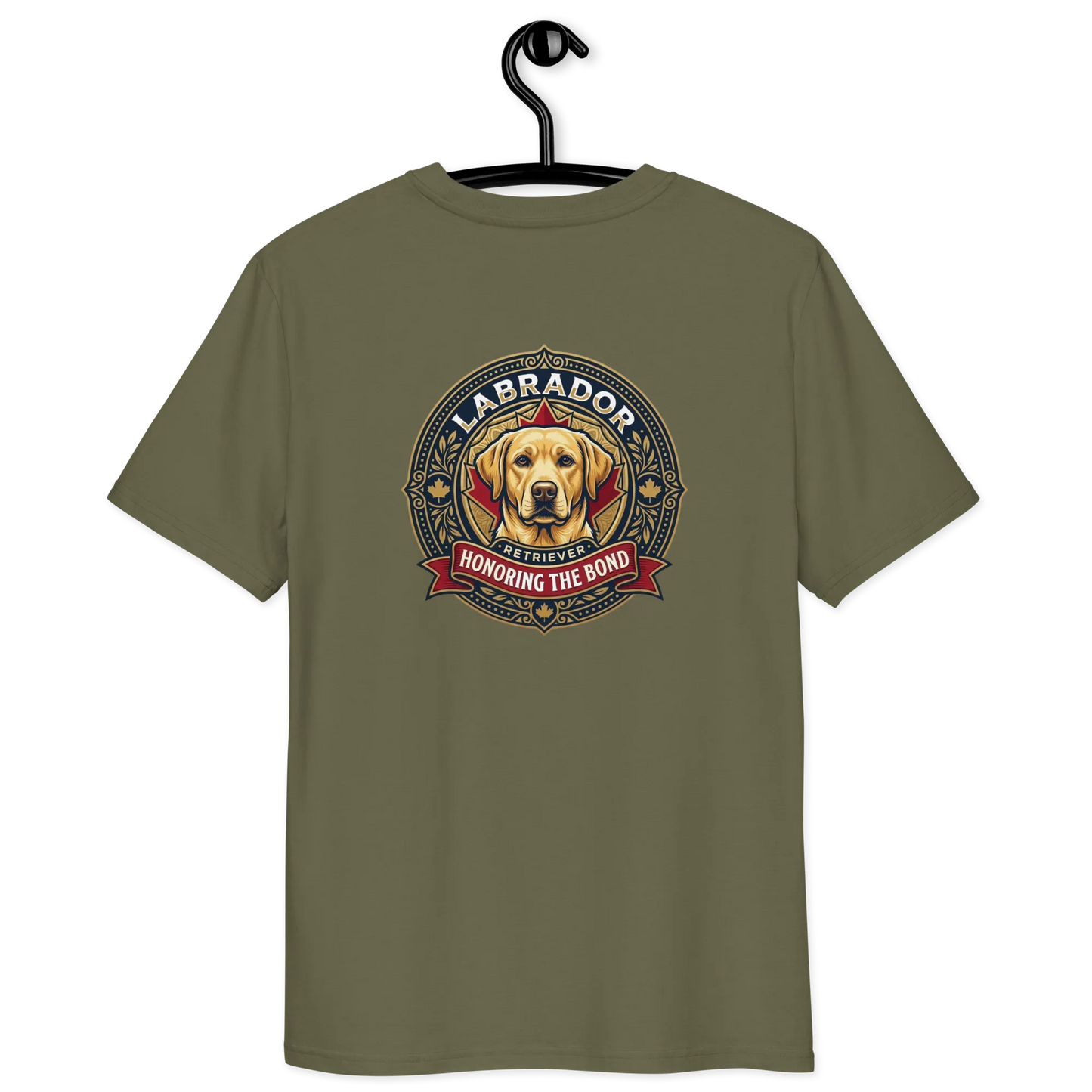 Labrador Dog Badge – Bio-T-Shirt