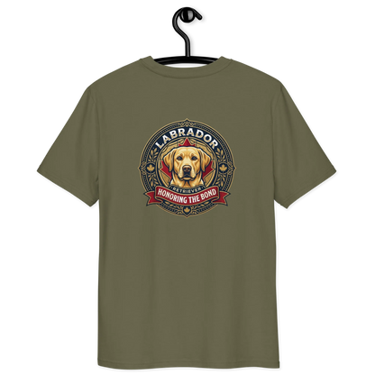 Labrador Dog Badge – Bio-T-Shirt