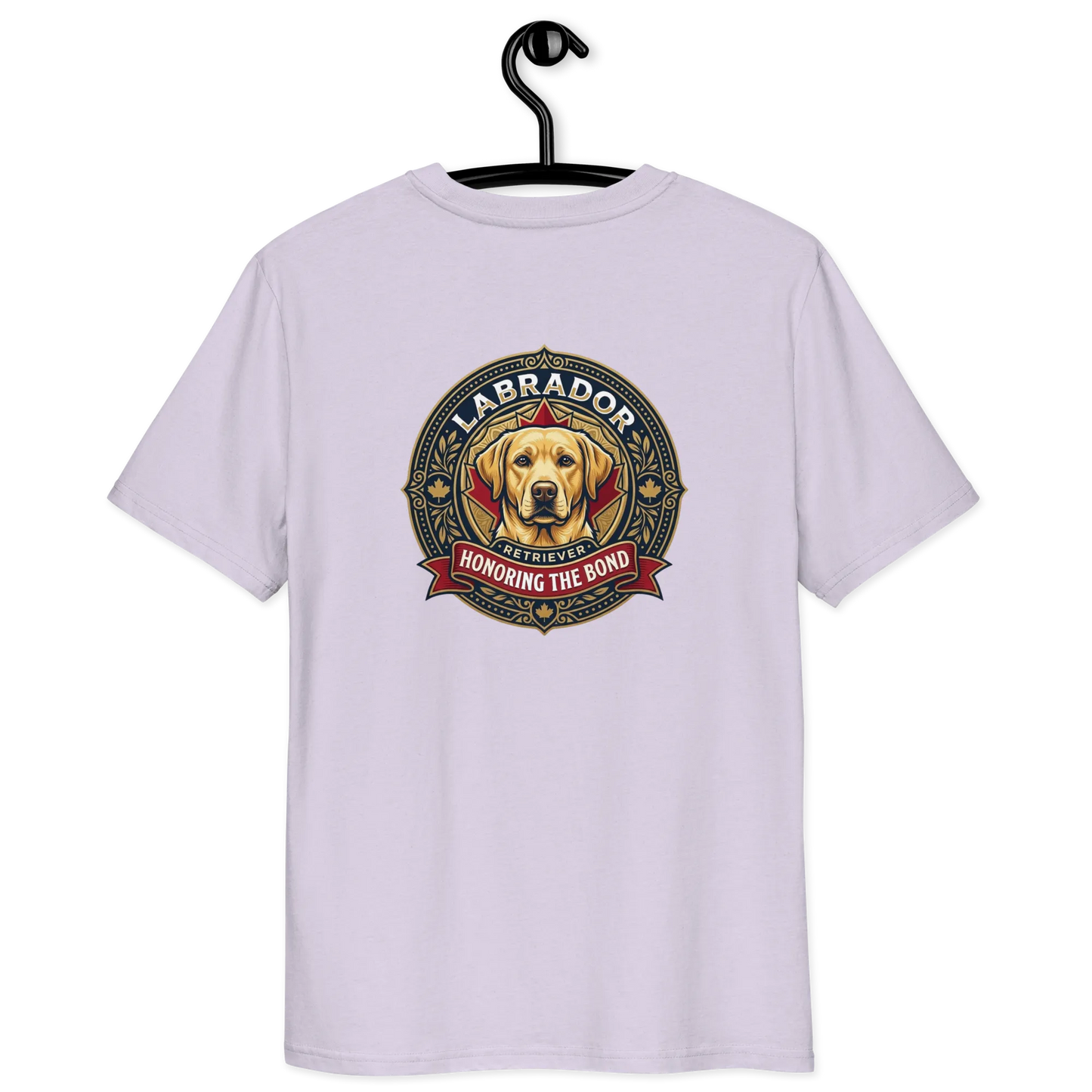 Labrador Dog Badge – Bio-T-Shirt