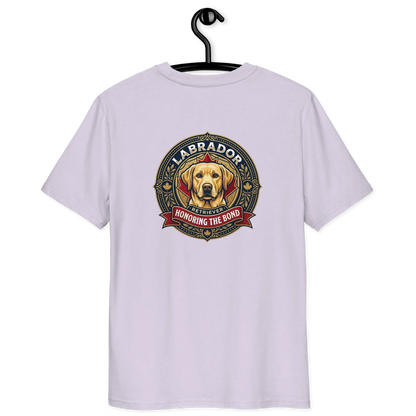 Labrador Dog Badge – Bio-T-Shirt