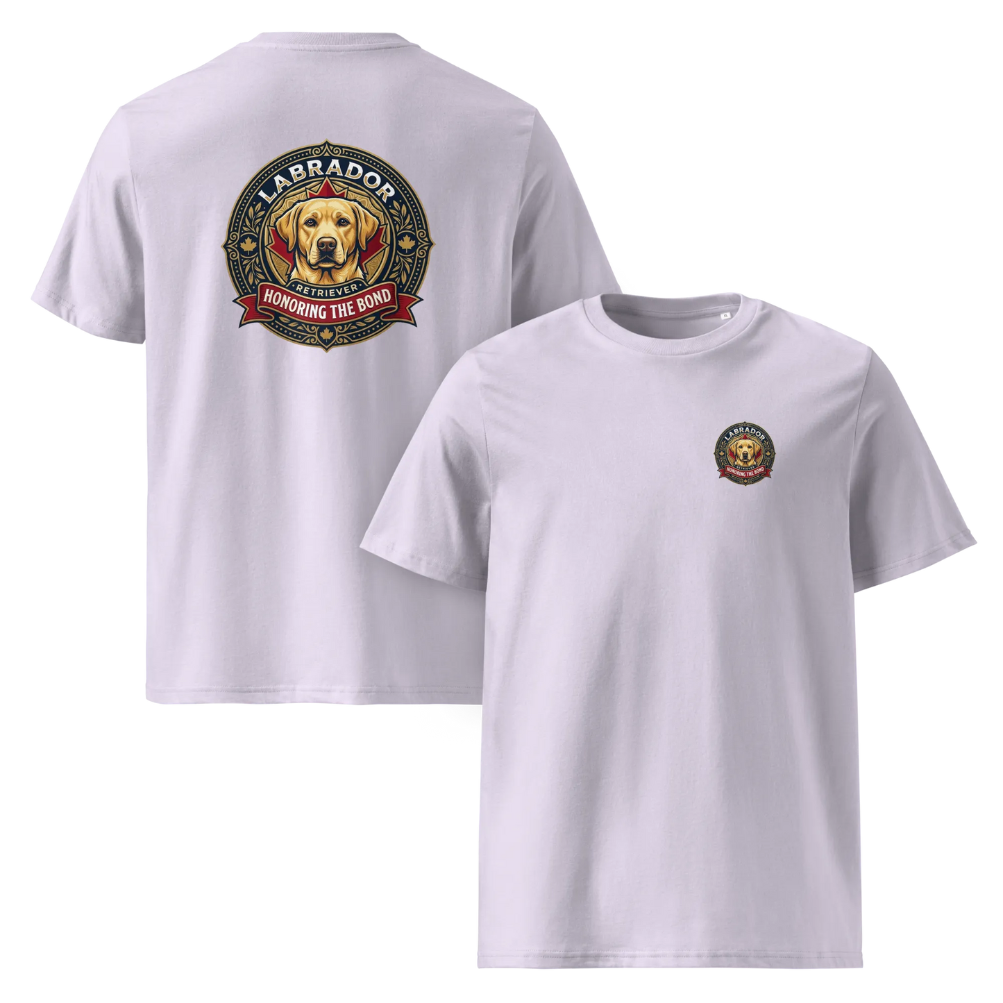 Labrador Dog Badge – Bio-T-Shirt