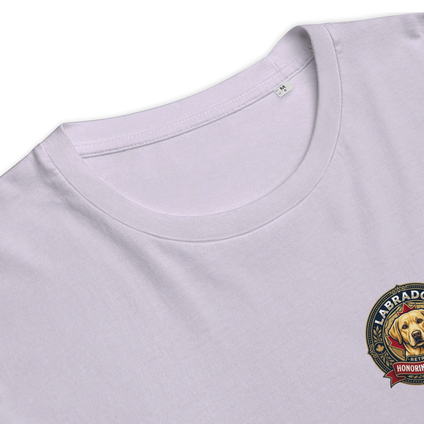 Labrador Dog Badge – Bio-T-Shirt