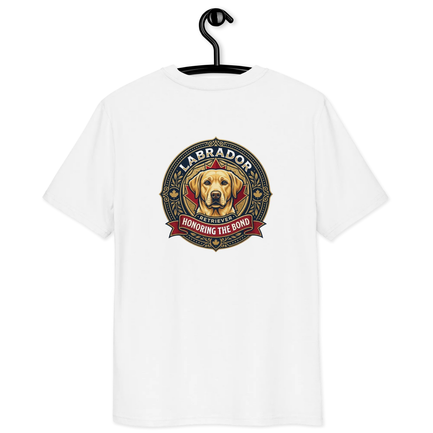 Labrador Dog Badge – Bio-T-Shirt