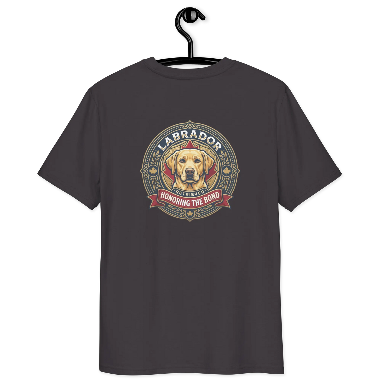 Labrador Dog Badge – Bio-T-Shirt