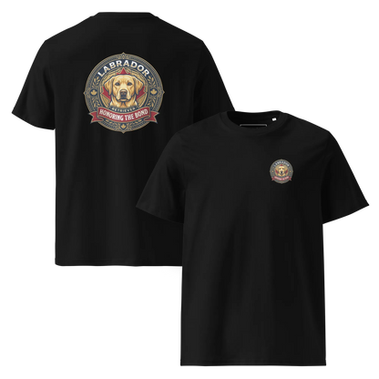 Labrador Dog Badge – Bio-T-Shirt