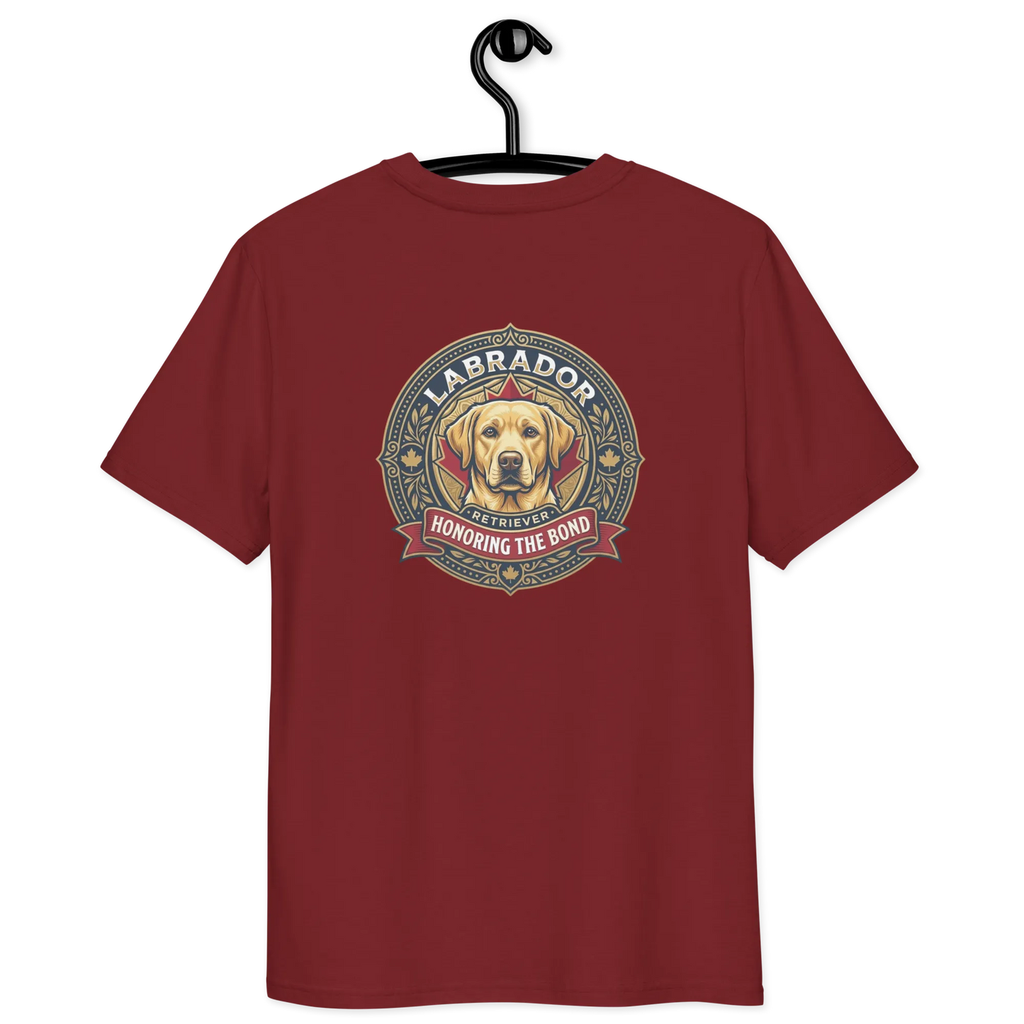 Labrador Dog Badge – Bio-T-Shirt
