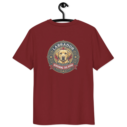 Labrador Dog Badge – Bio-T-Shirt